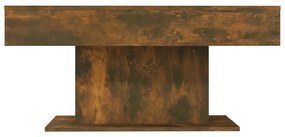 Masuta de cafea, stejar fumuriu, 96x50x45 cm, lemn prelucrat 1, Stejar afumat