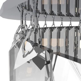 Plafonieră MAXLIGHT C0225 MONACO 16xG9/40W/230V d. 80 cm crom