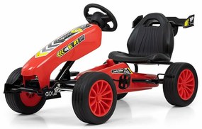 Milly Mally Quadricycle Go-kart Rocket, roșu