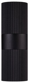Aplica de perete exterior IP54 cu lumina sus / jos Kyklop negru