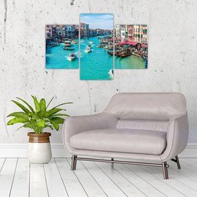 Tablou - Canalul Grande, Veneția, Italia (90x60 cm)