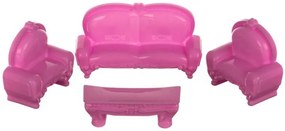 ShopJK CASĂ DE PĂPUȘI CU MOBILIER - 11410