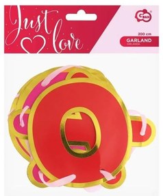 Iubire XOXO Red XOXO semn 200 cm