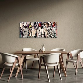 Tablou - Seara de jazz (120x50 cm)