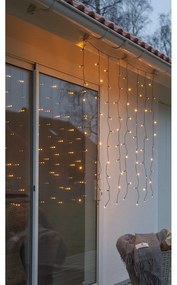 Șirag luminos pentru exterior cu LED Star Trading Curtain, lungime 1,3 m