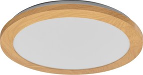 Osram - Plafonieră LED pentru baie ORBIS DISC, 22 W, 230 V, Ø 30 cm, IP44, maro