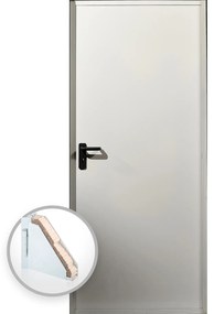 Usa metalica multifunctionala TWIN - Dierre RAL1013, 1000, 2050, Fagure de stabilizare, Nu