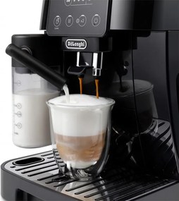 Mașină de espresso Delonghi Magnifica START ECAM220.60.B, 1450 W, 15 bari, 1,8 L, 4 programe, 13 setări de măcinare, LatteCrema Hot, opțiune Bean, negru