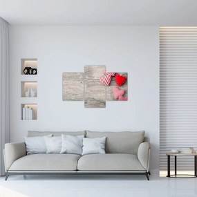 Tablou - Inimioare (90x60 cm)