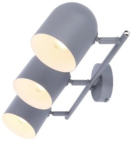 Plafonieră albastru-deschis cu abajur din metal 55x10 cm Azuro – Candellux Lighting