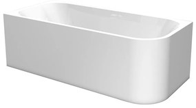 Cada freestanding Florida Maugli 150x75 cm stanga lipita de perete, BTW