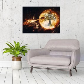 Tablou - Copacul vieții secret (70x50 cm)