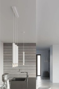 Lustră albă din metal ø 8 cm Vittoria – Sollux