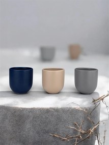 Set 3 cesti cafea Pahare Novum Trio Portal, glazura mata, 250ml