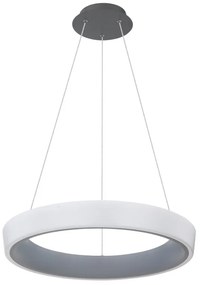 Lustra suspendata LED dimabila cu telecomanda design modern TABANO antracit 48272H-36 GL