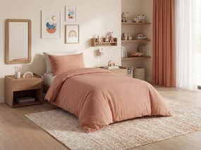 Lenjerie de pat din bumbac CALMORA roz prafuită Dimensiune lenjerie de pat: 2 ks 70 x 90 cm | 160 x 200 cm