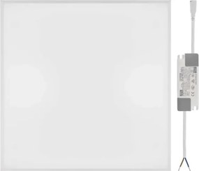 Panou LED încastrat DIXXO, 36 W, 230 V, 4000 K, 60 x 60 cm, alb