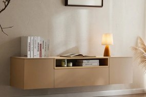 Comoda TV suspendata LOFT 160cm natur/ greige