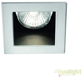 Spot incastrabil pt. tavan fals 9x9cm, FUNKY FI1 ALLUMINIO 083223