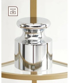 Bibliotecă GLASY aurie