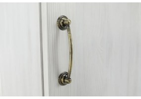 Vitrină, pin nordic/stejar sălbatic, ROYAL W1D