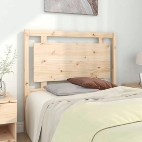 Tablie de pat, 105,5x4x100 cm, lemn masiv de pin Maro, 105.5 x 4 x 100 cm, 1