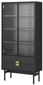 Vitrină Stellia S7  (negru). 1099073