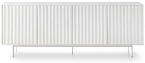 Comodă albă joasă 211x80 cm Sierra – Teulat
