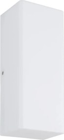 Globo 32067 - Aplică de perete pentru exterior PHELPS 1xE27/15W/230V IP44 albă