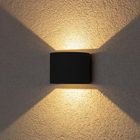 Aplică LED de exterior Brilagi RONDO LED/6W/230V IP54