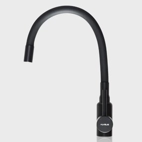 ALVEUS SETA23201 - Chiuvetă de bucătărie ROCK cu baterie pentru chiuvetă MINTAS, 34 cm, granit, negru