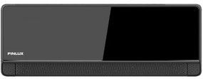 Aparat de aer conditionat inverter Finlux 12TENE87BRIS, 12000 BTU, A+++, 30 m², Wi-Fi, Filtru cu plasma, Suflare 4D, Schimbator de caldura acoperit cu aur, Negru