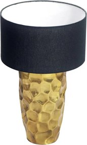 Veioza din aluminiu auriu AURELIA 55cm