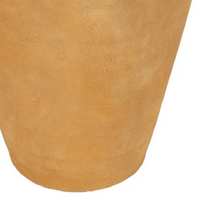 Vază galben-muștar din ceramică, înaltă (înălțime 60 cm) Eufen – Ixia