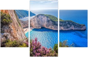 Tablou - Plaja Navagio, Grecia (90x60 cm)