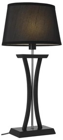 Cottex B2429SV - Lampă de masă NEW CHELSEA 1xE14/40W/230V, neagră