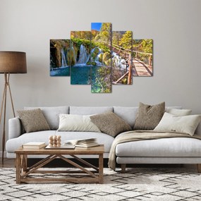 Tablou - Intrare in cascade (150x105 cm)