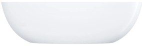 Omnires Shell M+ cada freestanding 175x78 cm ovala alb SHELL175WWBP