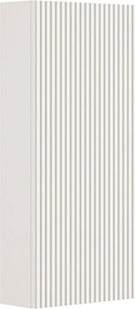 Dulap coloana mediu Gala Canaletto suspendat alb mat 1 usa batanta 35 cm