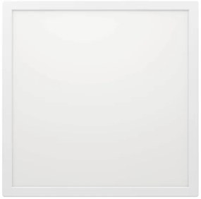 Plafonieră LED dimabilă de exterior Eglo 901461 ROVITO-R 17,6W/230V 39x39 cm IP44 alb + telecomandă