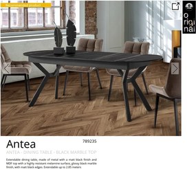 Masa dining extensibila design lux Antea