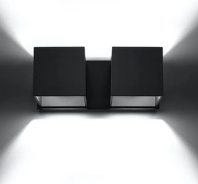 Sollux SL.0657 - Aplica de perete QUAD 2xG9/40W/230V negru