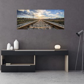 Tablou - Cale ferată (120x50 cm)