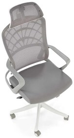 Scaun de birou Fidato II, gri / alb