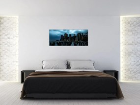 Tablou - Privire spre Zgârâie nori din New York (120x50 cm)