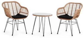 Set mobilier de grădină din ratan artificial Le Bonom Tropea
