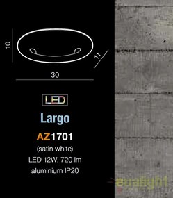 Aplica perete LED cu lumina ambientala design modern LARGO