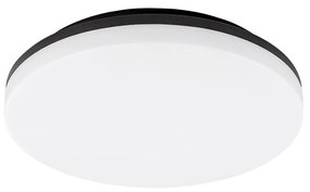 Plafoniera LED pentru iluminat exterior design modern IP54 Pernik negru 28cm