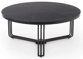 Masa de cafea Antica, neagra