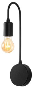 Aplică de perete neagră Baston – Opviq lights